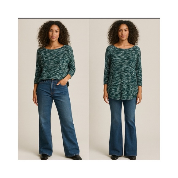 Market and Spruce Long Sleeve Top - Picture 1 of 4